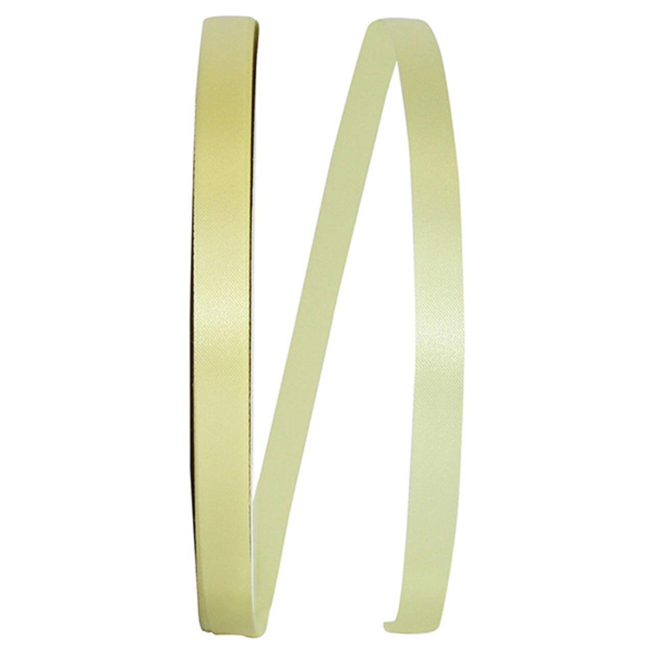 Florist Ribbons --- ⅜ inch x 100 yards --- Satin / Acetate Supreme Cooler Ribbon -- Maize Color